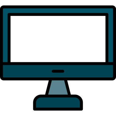 Bilgisayar monitörü. Basit tasarım