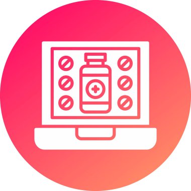 Modern simgenin vektör illüstrasyonu