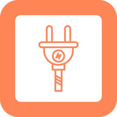 Dolgu simgesi vektör illüstrasyonu