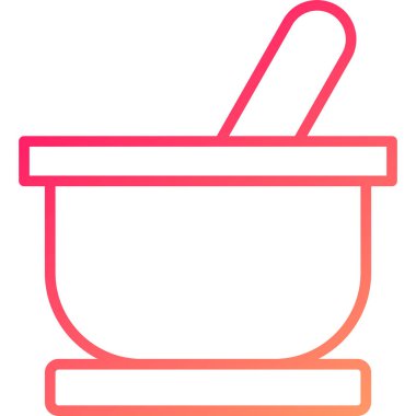 Mutfak. Web simgesi basit illüstrasyon