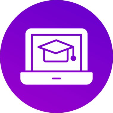 vektör eğitim web simgesi