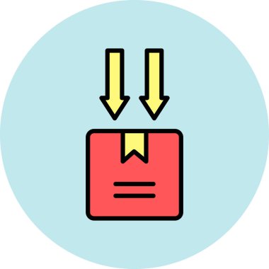İndir. Web simgesi basit illüstrasyon
