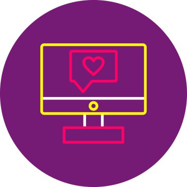 vektör izleyici simgesi illüstrasyonu