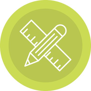 Kalem simgesi. vektör illüstrasyonu