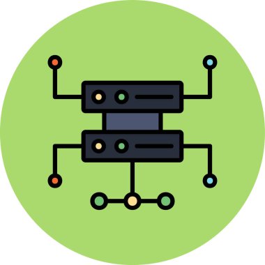 ağ paylaşım simgesi çizimi