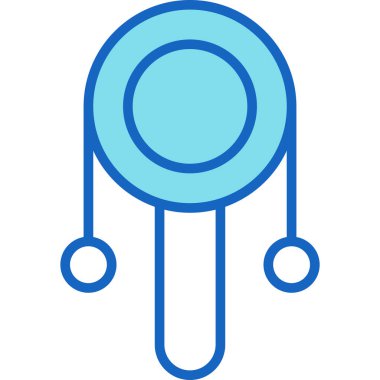 Termometre. Web simgesi basit tasarım