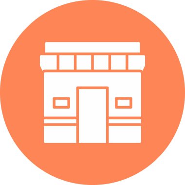 Yapı simgesinin vektör illüstrasyonu