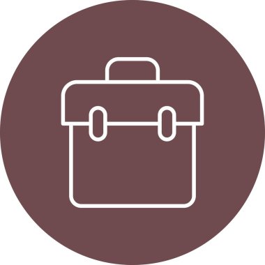 çanta vektör simgesi modern illüstrasyon tasarımı