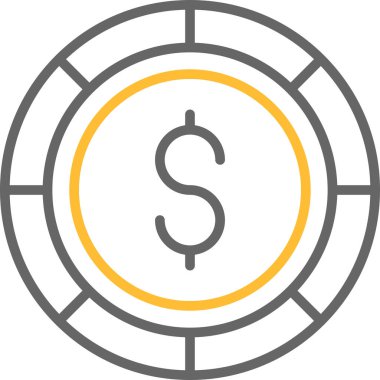 para simgesi vektör illüstrasyonu