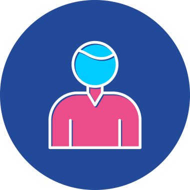 Adamım. Web simgesi basit tasarım