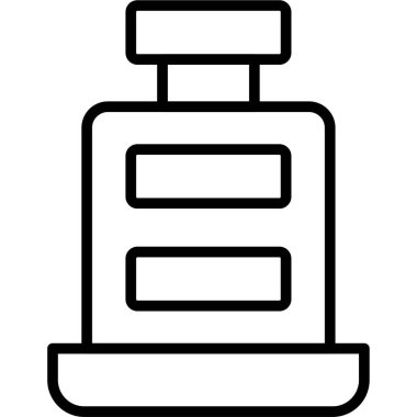 İç bakalım. Web simgesi basit tasarım