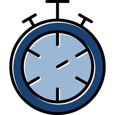 Alarm saat vektör simgesi