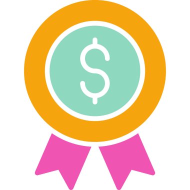 Ödül. Web simgesi basit illüstrasyon