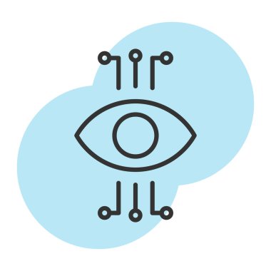 Yapay zeka teknolojisi simgesi