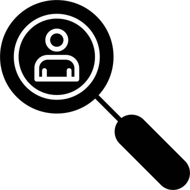 Kişi bul simgesini katı biçimde bul