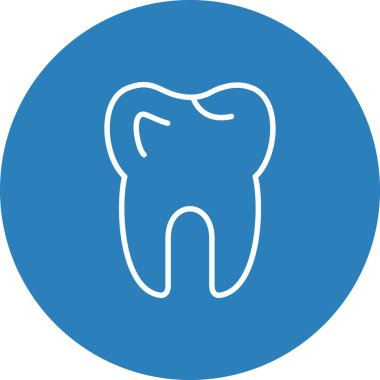 vektör çizim modern b eksikliği simgesi diş