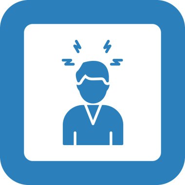 Maskeli bir adamın vektör çizimi