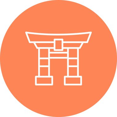 Modern binanın vektör illüstrasyonu