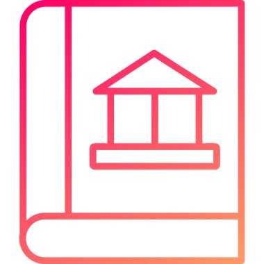 Yapı simgesinin vektör illüstrasyonu