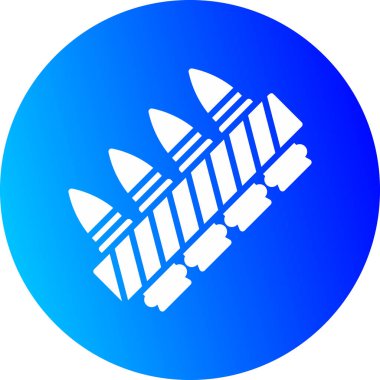 Güzel Havai fişek Kabartma Vektör Simgesi