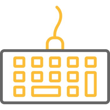 Ofis. Web simgesi basit illüstrasyon