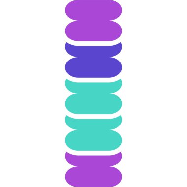 Sarmal. Web simgesi basit illüstrasyon