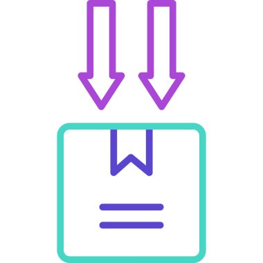 ok simgesi vektör illüstrasyonu