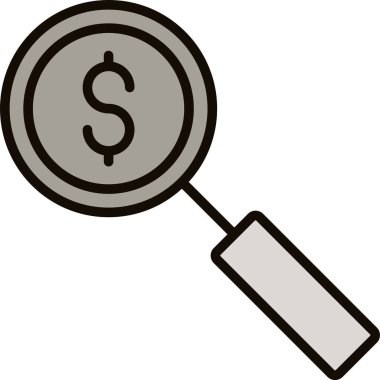 Ara. Web simgesi basit illüstrasyon