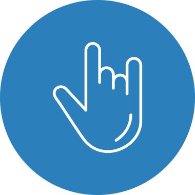 Ok ikonlu el. vektör illüstrasyonu