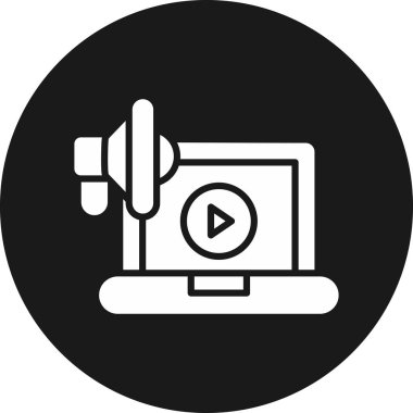 seo modern simgesinin vektör illüstrasyonu