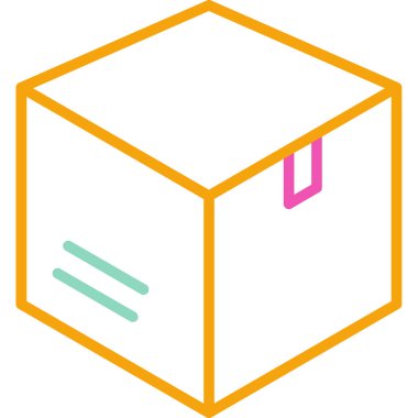 kutu teslim simgesi - taslak biçimi