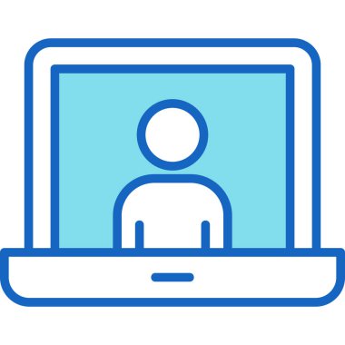 bilgisayar simgesi vektör illüstrasyonu