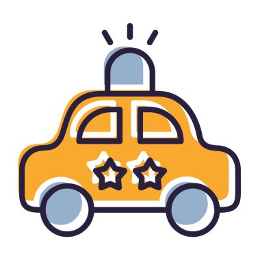 Taksi Servisi vektör simgesi