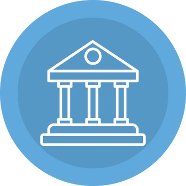 Bina. Web simgesi basit tasarım