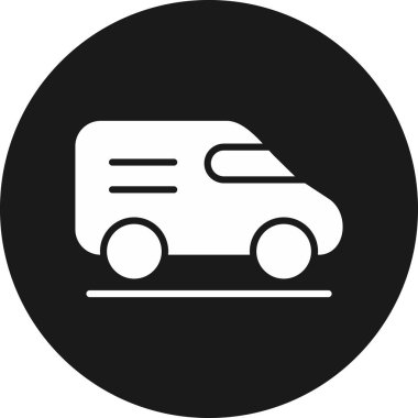 bus vektör simgesi modern resimleme