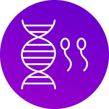 DNA vektör simgesi modern tasarım vektörü çizimi