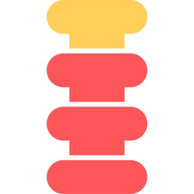 Sütun. Web simgesi basit illüstrasyon