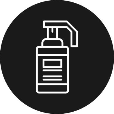 Sıvı sabun ikonu şişesi, taslak biçimi