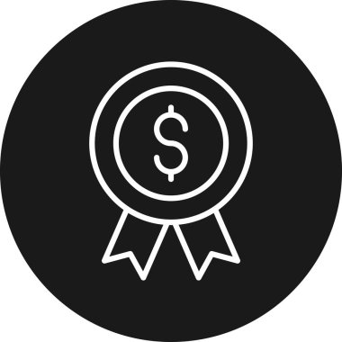 ödül simgesi, vektör illüstrasyonu