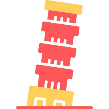 Bina. Web simgesi basit illüstrasyon