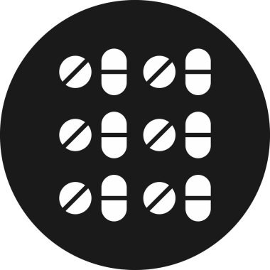 hap ikonu vektör illüstrasyonu