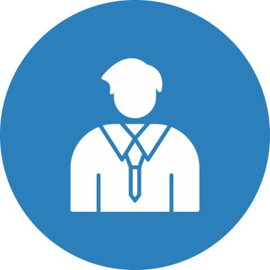 Vektör Adam Simgesi illüstrasyonu