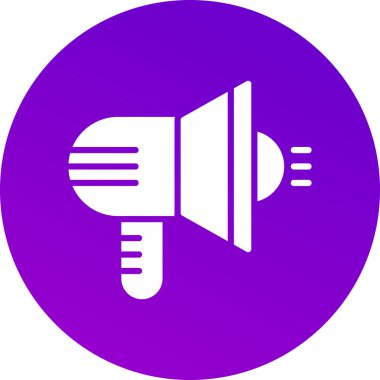 Projeniz için vektör konuşmacı simgesi