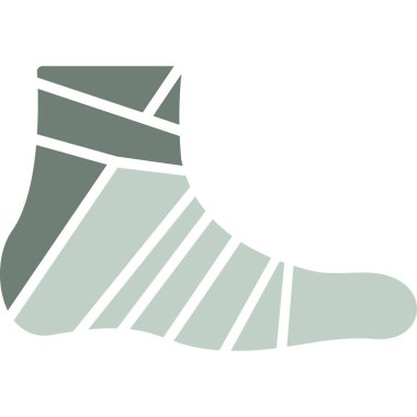 çorap simgesi, vektör, illüstrasyon tasarımı