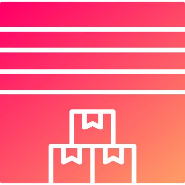 Bir noel ağacı simgesinin vektör illüstrasyonu