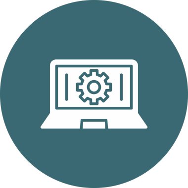 seo modern simgesinin vektör illüstrasyonu