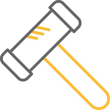 Termometre. Web simgesi basit illüstrasyon