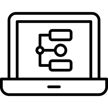 ağ paylaşım simgesi çizimi