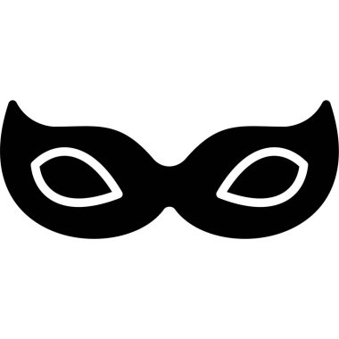 maske simgesi, vektör resimleme