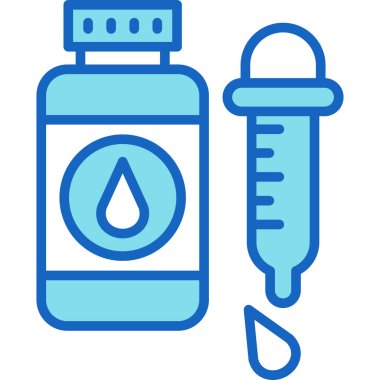 İndirme şişesi simgesi ana hat biçiminde